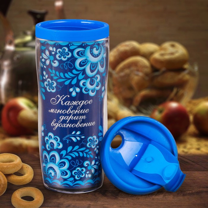 Термостакан "Тюмень. Матрёшка" 350 мл