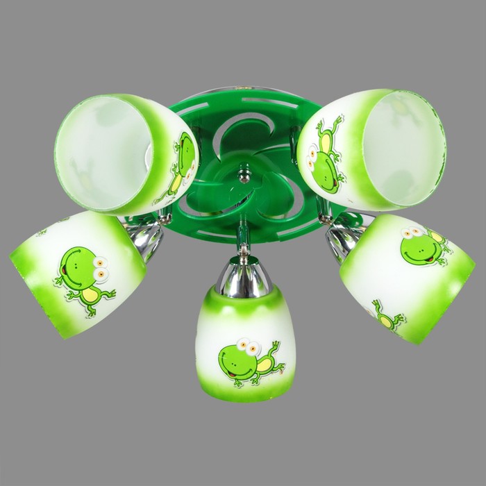 Люстра "Детство" 5x40вт E27 50х50х25см.