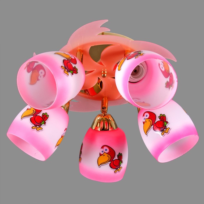 Люстра "Детство" 5x40вт E27 46х46х25см.