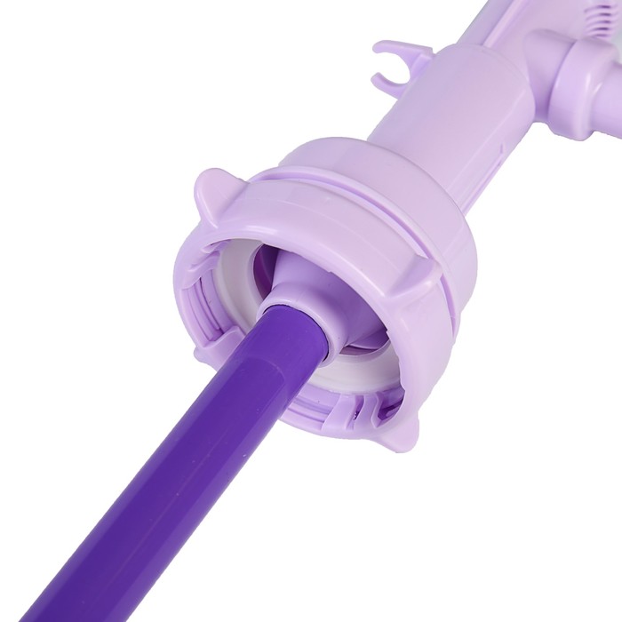 Помпа электрическая "A", под бутыль 19 л, питание 220 В, 12 В, USB, сиреневый