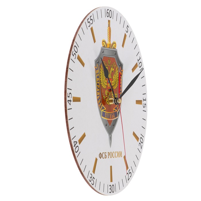 Часы настенные круглые "ФСБ России", 24 см