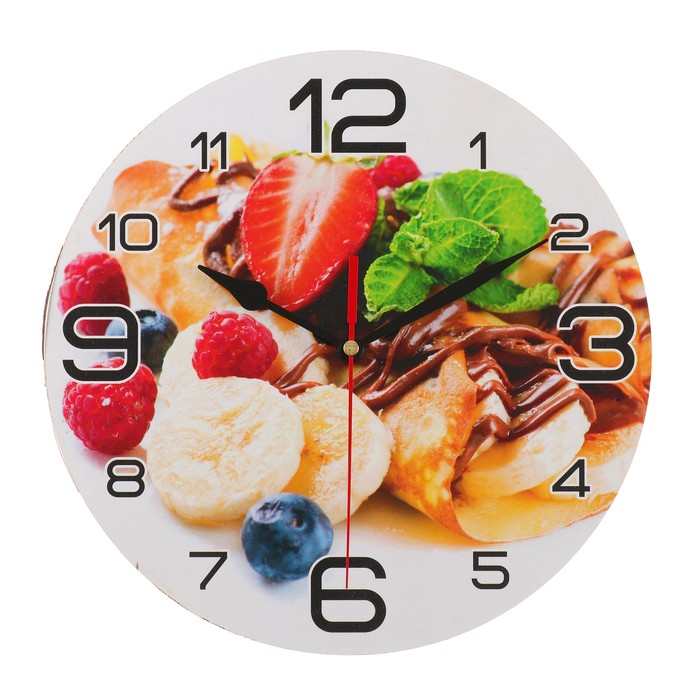Часы настенные круглые "Сладкая радость", 24 см