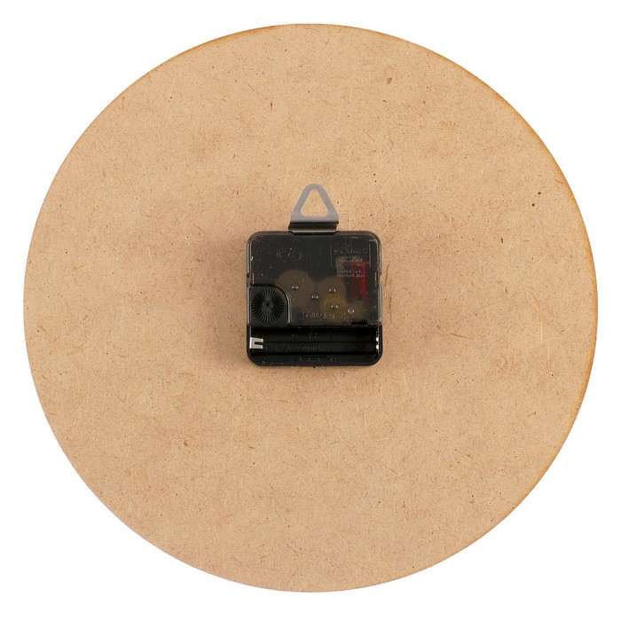 Часы настенные круглые "Кексы с розовой розой", 24 см