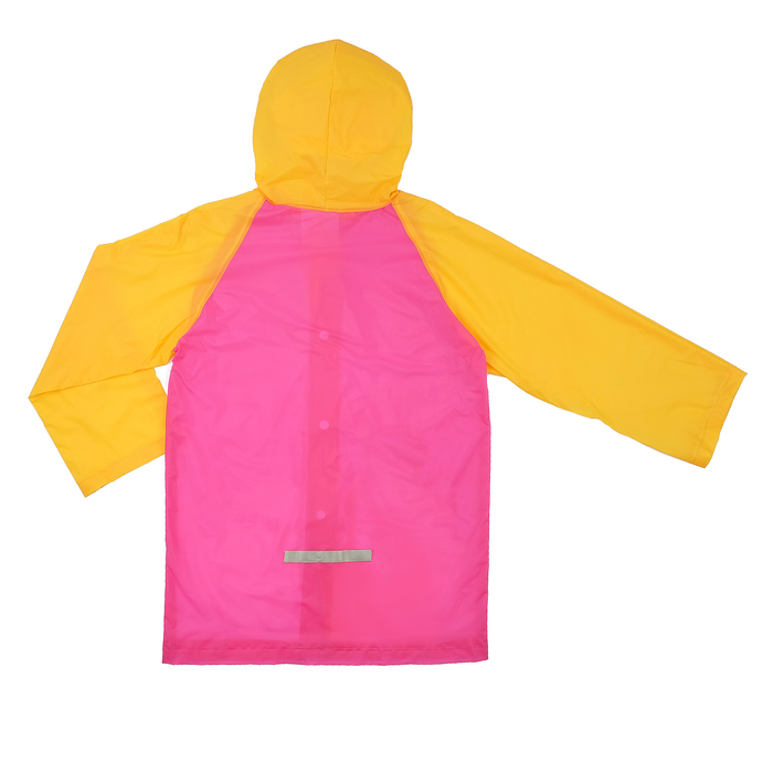 Дождевик со светоотражающим элементом, детский ФИКСИКИ "Я- Фиксик!" , р-р S, рост 92-98 см