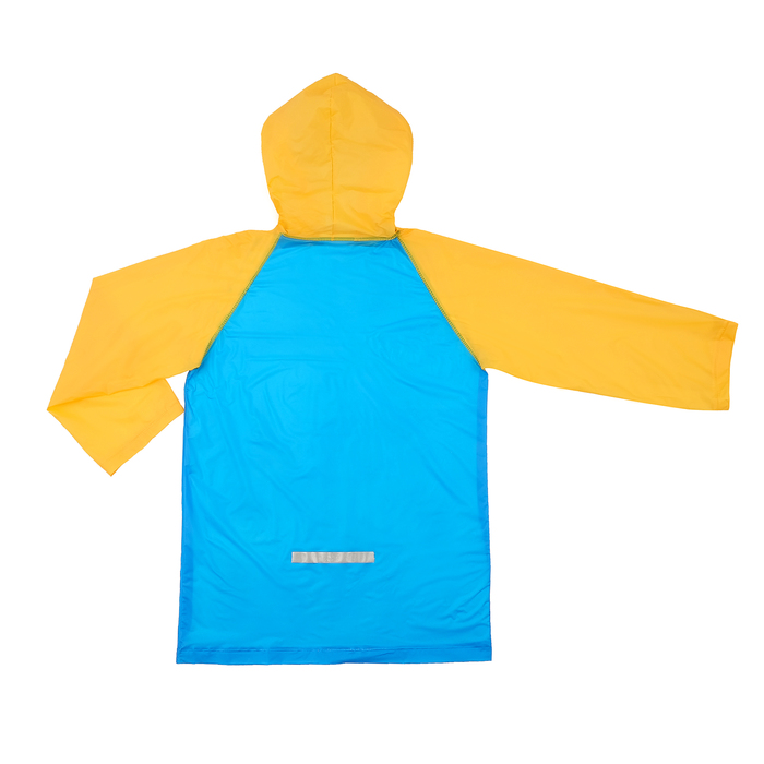 Дождевик со светоотражающим элементом, детский "Миньоны" Гадкий Я, р-р L, рост 110-120 см