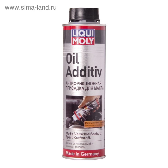 присадка в дизтопливо liquimoly diesel additiv k 2616 Антифрикционная присадка с дисульфидом молибдена в моторное масло LiquiMoly Oil Additiv , 0,3 л (1998)