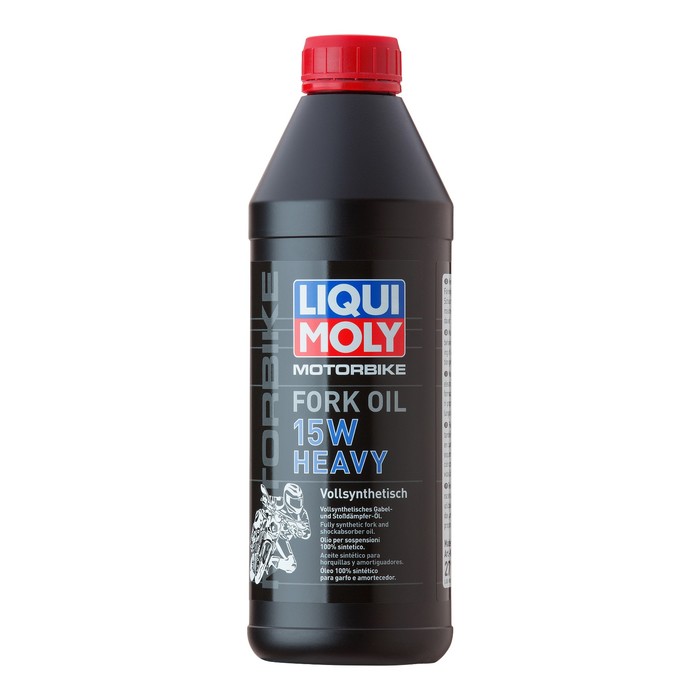 Вилочное масло LiquiMoly Motorbike Fork Oil Heavy 15W синтетическое, 1 л (2717)