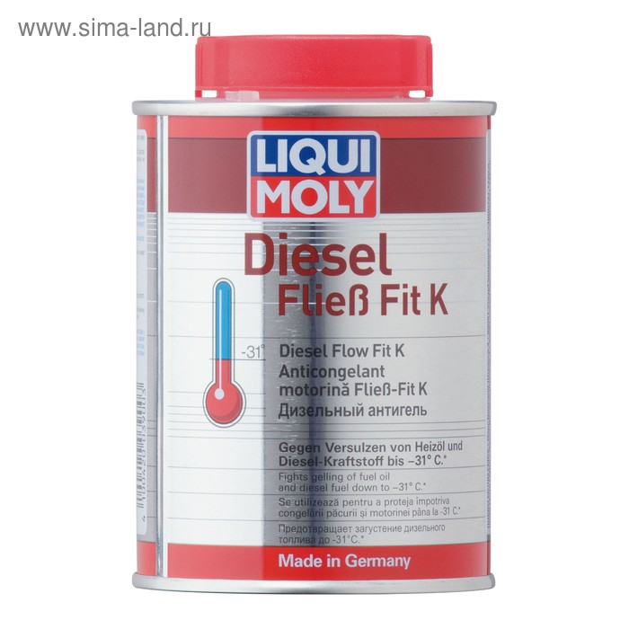 Дизельный антигель концентрат LiquiMoly Diesel Fliess-Fit K , 0,25 л (3900)