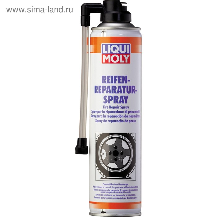 

Спрей для ремонта шин LiquiMoly Reifen-Reparatur-Spray, 0,5 л (3343)