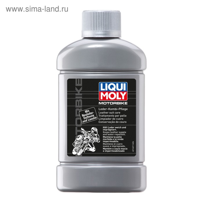 Средство для ухода за кожей LiquiMoly Motorbike Leder-Kombi-Pflege , 0,25 л (1601) средство для пропитки фильтров liquimoly motorbike luft filter oil 0 5 л 1625
