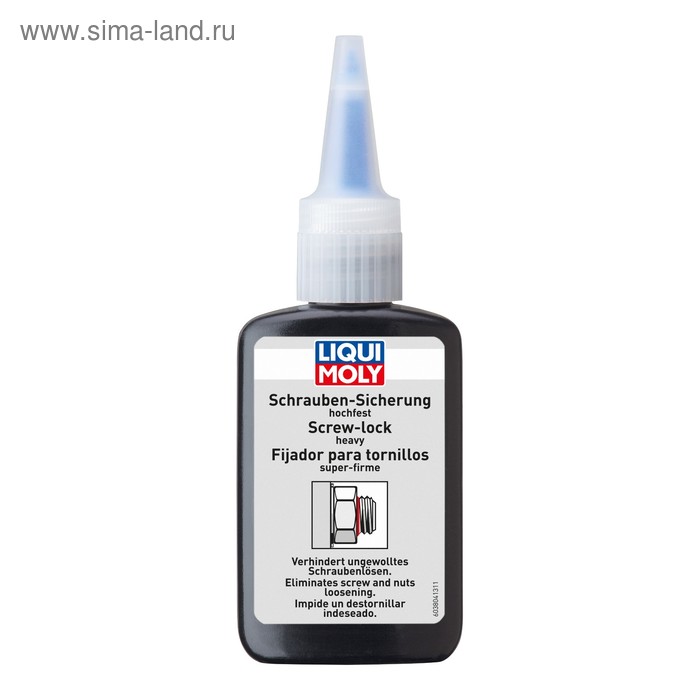 

Средство для фиксации винтов LiquiMoly Schrauben-Sicherung (сильнфикс), 0,05 кг (3804)