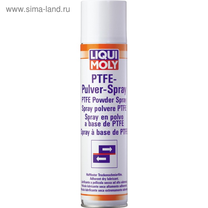 Тефлоновый спрей LiquiMoly PTFE-Pulver-Spray, 0,4 л (3076) спрей для электропроводки liquimoly electronic spray 0 2 л 8047