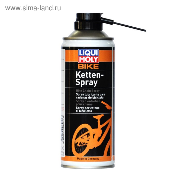 Универсальная цепная смазка для велосипеда LiquiMoly Bike Kettenspray, 0,4 л(6055)