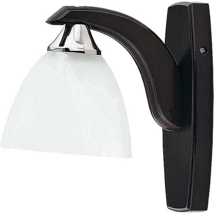 Бра LOS VENGE 1x60Вт E27 венге, хром 23x22см