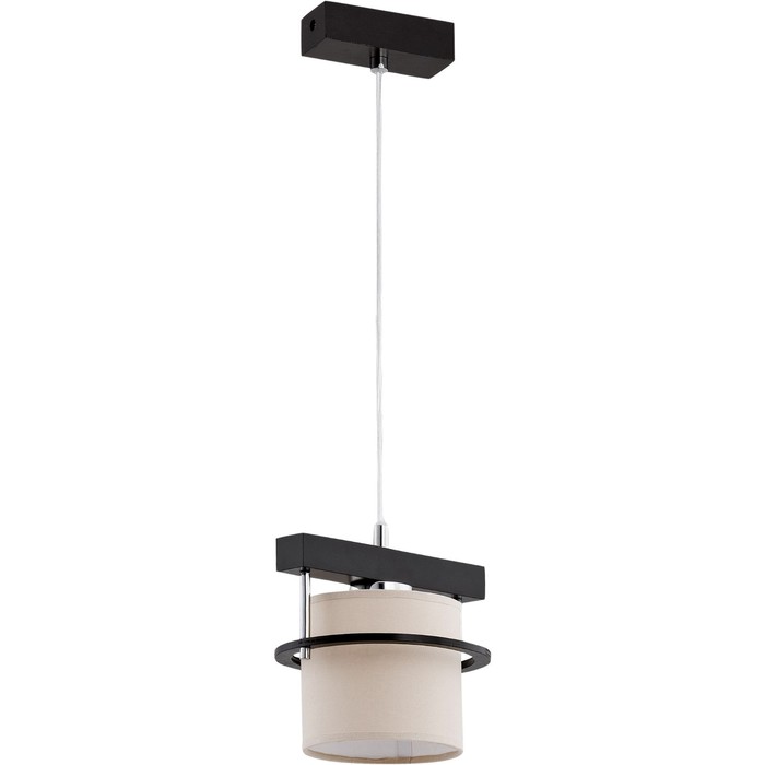 Светильник NORBI 1x60Вт E27 венге, хром 185x185x80см