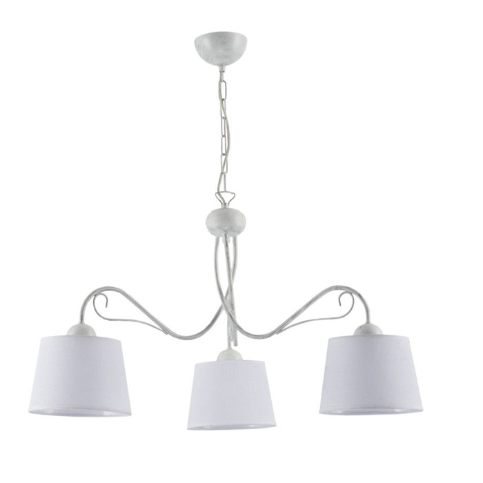 Люстра подвесная KAMELIA 3x60Вт E27 белый 80x80x80см