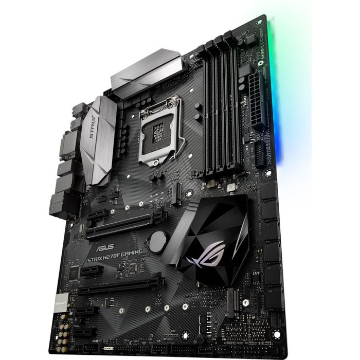 Материнская плата Asus STRIX H270F GAMING, Soc-1151, Intel H270, 4xDDR4, ATX, Ret