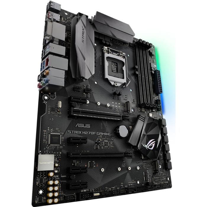 Материнская плата Asus STRIX H270F GAMING, Soc-1151, Intel H270, 4xDDR4, ATX, Ret