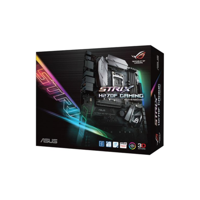 Материнская плата Asus STRIX H270F GAMING, Soc-1151, Intel H270, 4xDDR4, ATX, Ret