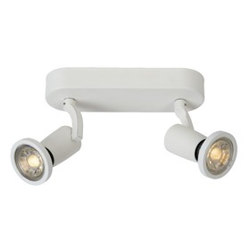 

Спот JASTER 2x5Вт GU10 белый 6x19,8x15,5см