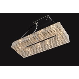 

Подвес CL319201 "Арена" 10x60W E14 хром 80x30x30 см