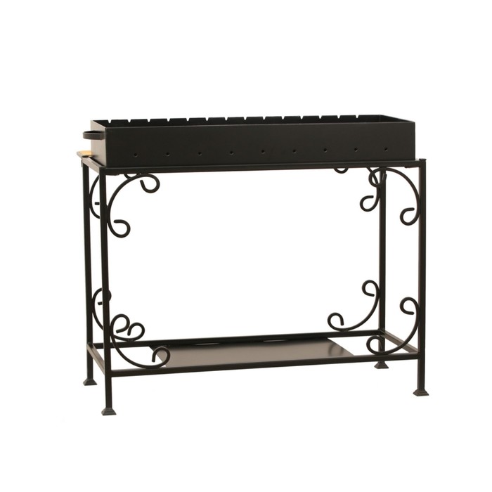 Мангал профессиональный упрощённый, сталь 4 мм