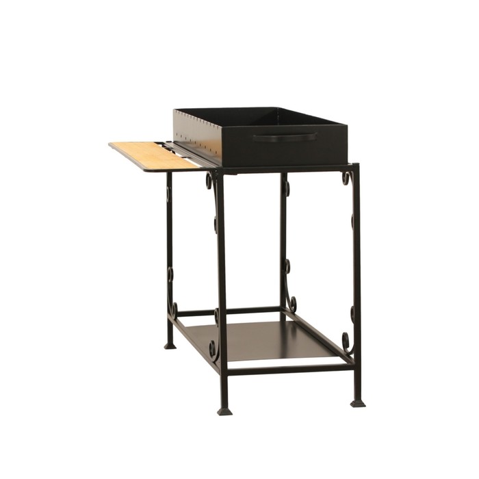 Мангал профессиональный упрощённый, сталь 4 мм