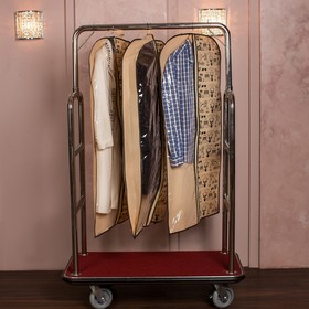 

Комплект из 3-х чехлов для одежды Hipster Style 120x60 см