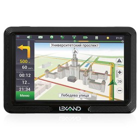 

Навигатор автомобильный Lexand CD5HD Navitel, 5" TFT, GPS, сенсор, Navitel