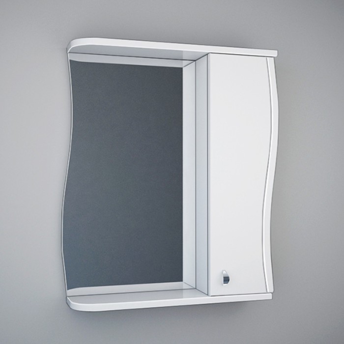 Шкаф-зеркало 02 (60) плёнка, правый