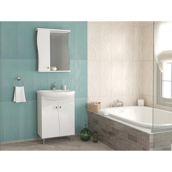 Шкаф-зеркало 02 (60) плёнка, правый