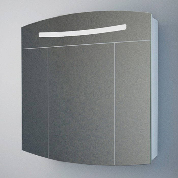 Шкаф-зеркало 48 (75) с подсветкой