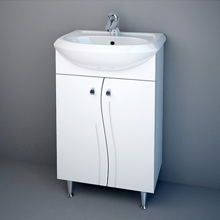 Тумба 02 (45) арт.02 Пленка (02) (под раковину Уют 45)