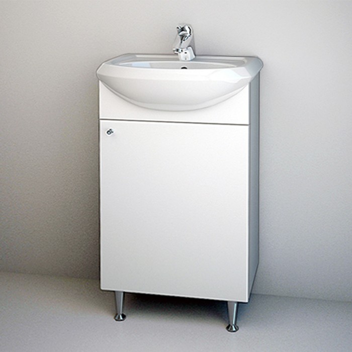 Тумба Gravitas 45 плёнка, правая, под раковину Уют 45