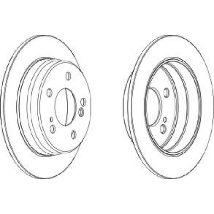 Диск тормозной FERODO DDF1221