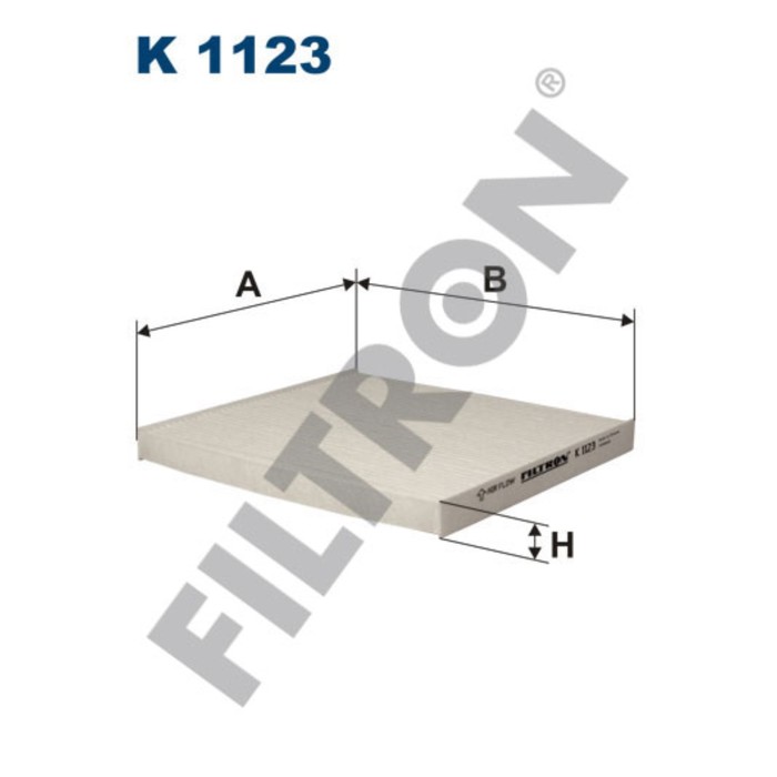 Фильтр салона FILTRON K1123
