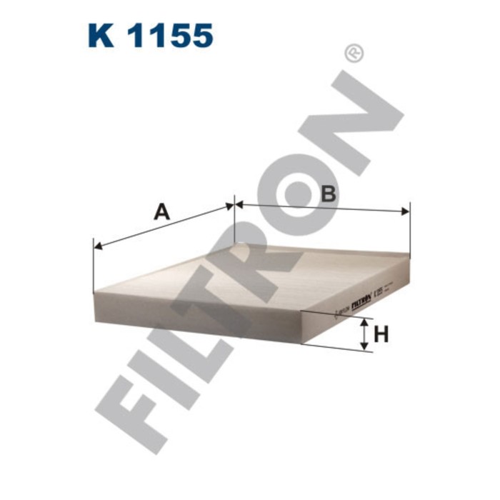 Фильтр салона FILTRON K1155