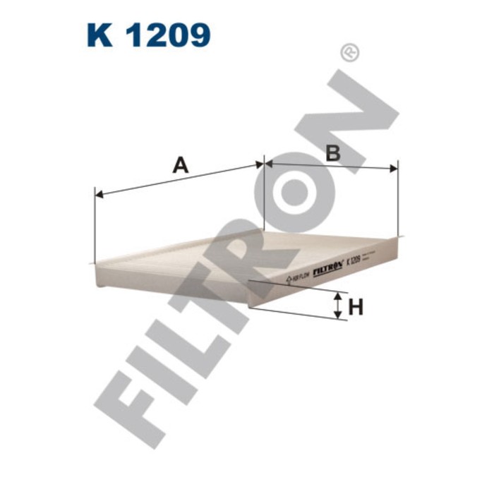 Фильтр салона FILTRON K1209