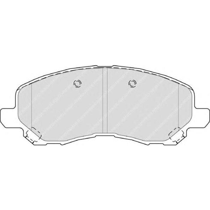Колодки тормозные дисковые FERODO FDB4388