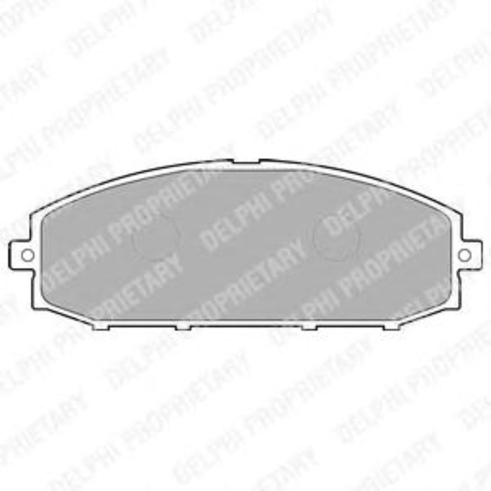 Колодки тормозные DELPHI LP1305