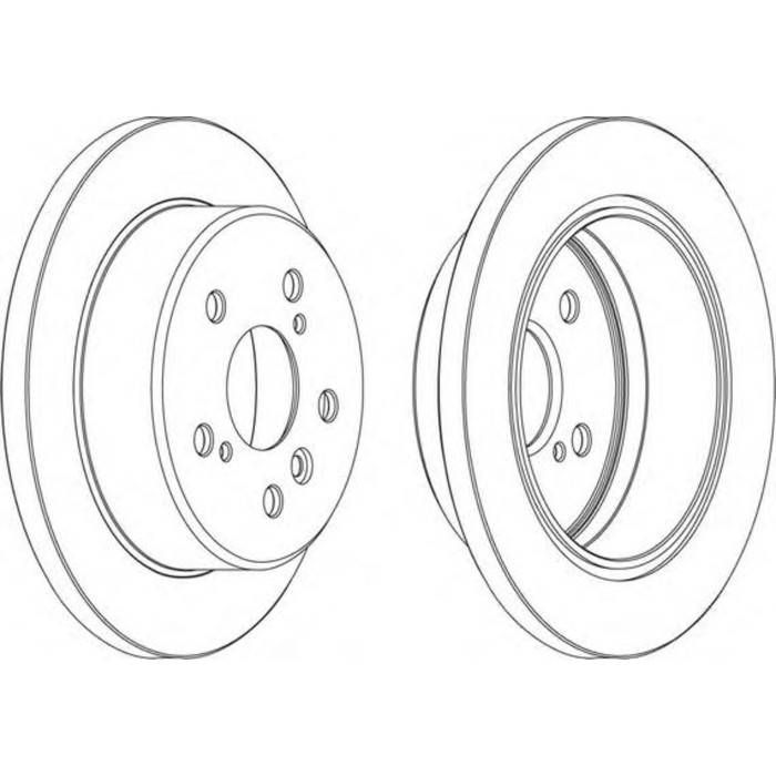 Диск тормозной FERODO DDF1598