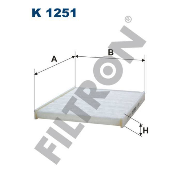 Фильтр салона FILTRON K1251