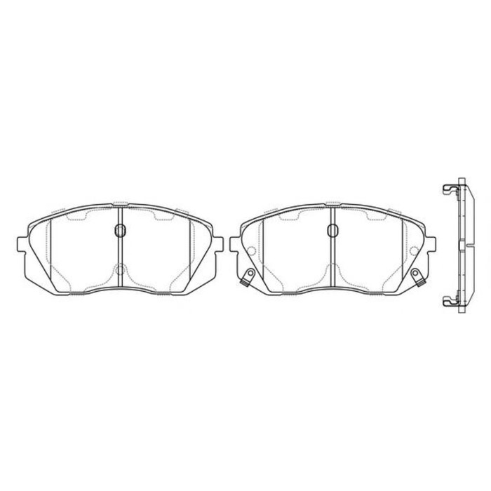 Колодки тормозные дисковые FIT FP1295