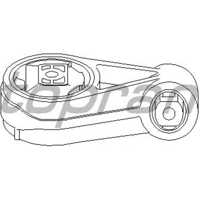 Опора двигателя HANS PRIES 301803755