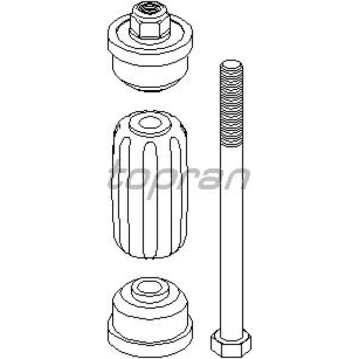 Тяга стабилизатора HANS PRIES 301832586