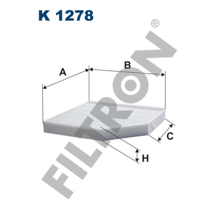 Фильтр салона FILTRON K1278