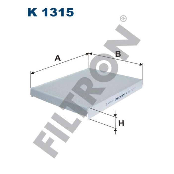 Фильтр салона FILTRON K1315