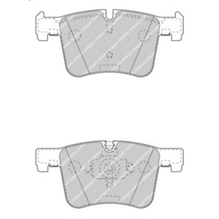Колодки тормозные FERODO FDB4394