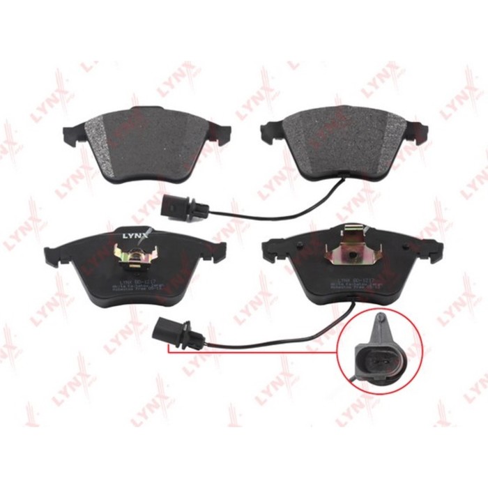 Колодки тормозные LYNX BD-1217