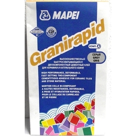 

Клей для плитки Granirapid, comp A, серый, 25 кг